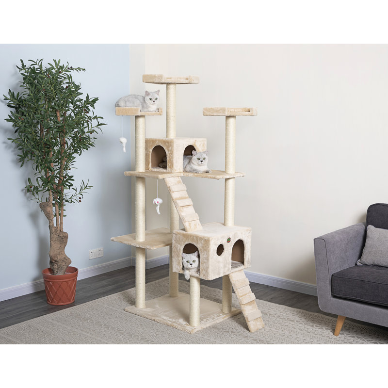 Go Pet Club 72" Cat Tree & Reviews Wayfair
